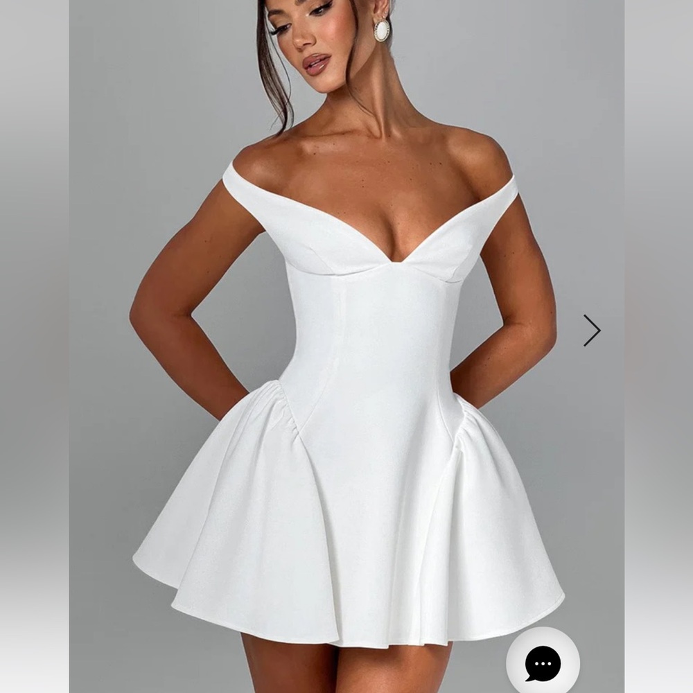 Babyboo Marla Strapless Dress-Ivory